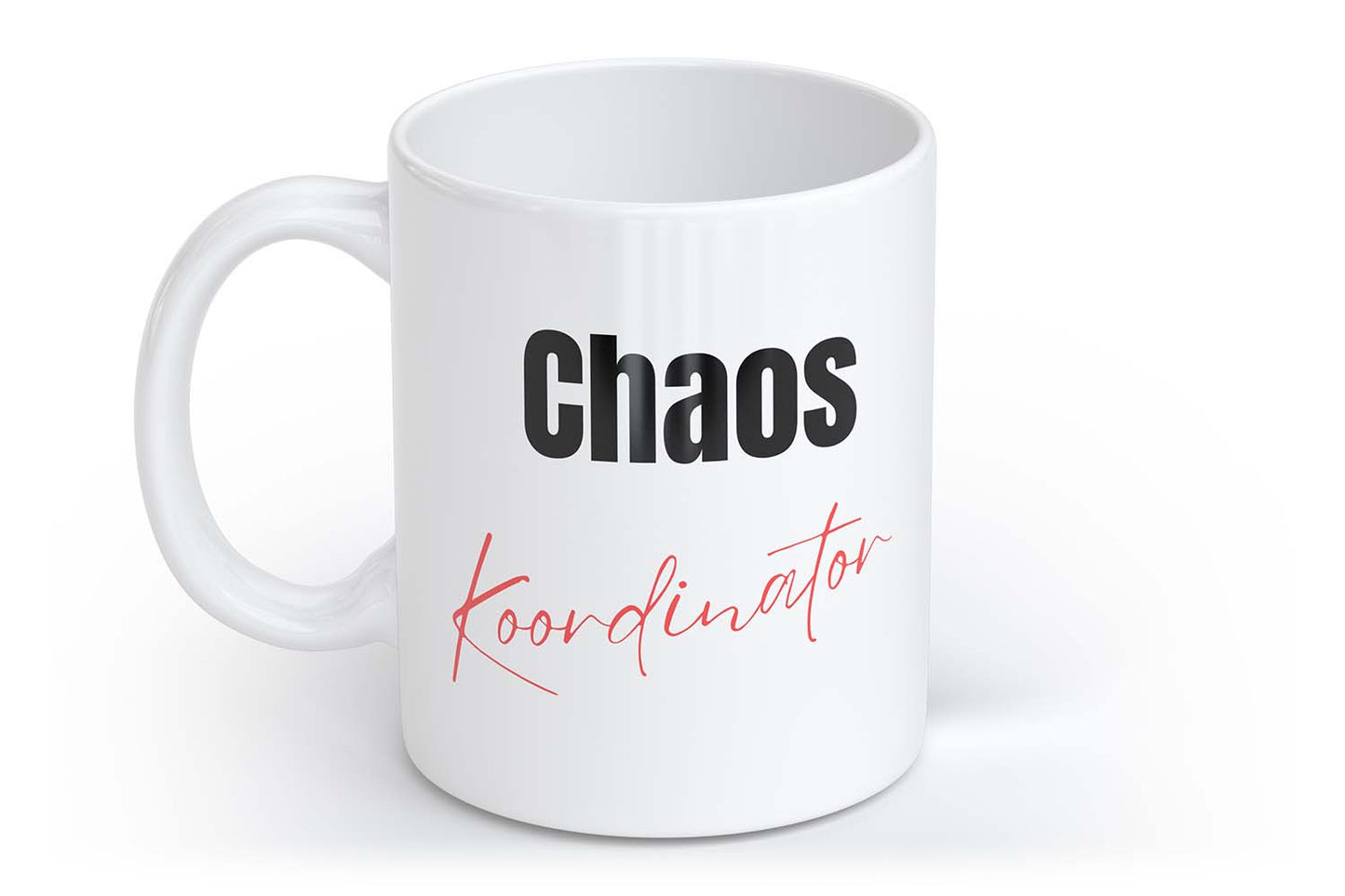 Chaos Koordinator | Tasse mit Herzhenkel | Your Attitude Club