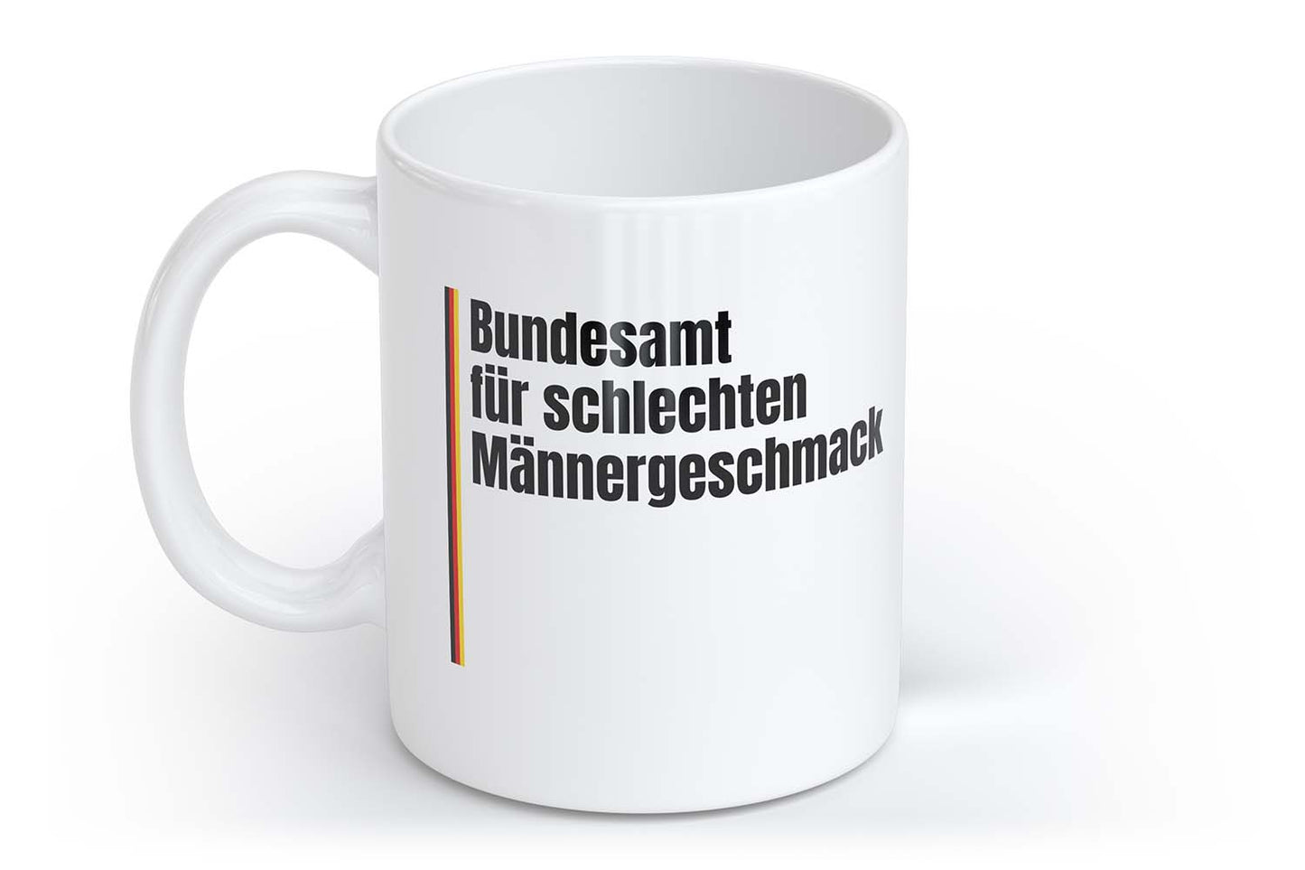 Bundesamt für schlechten Männergeschmack | Tasse mit Rund- & Herzhenkel | Your Attitude Club