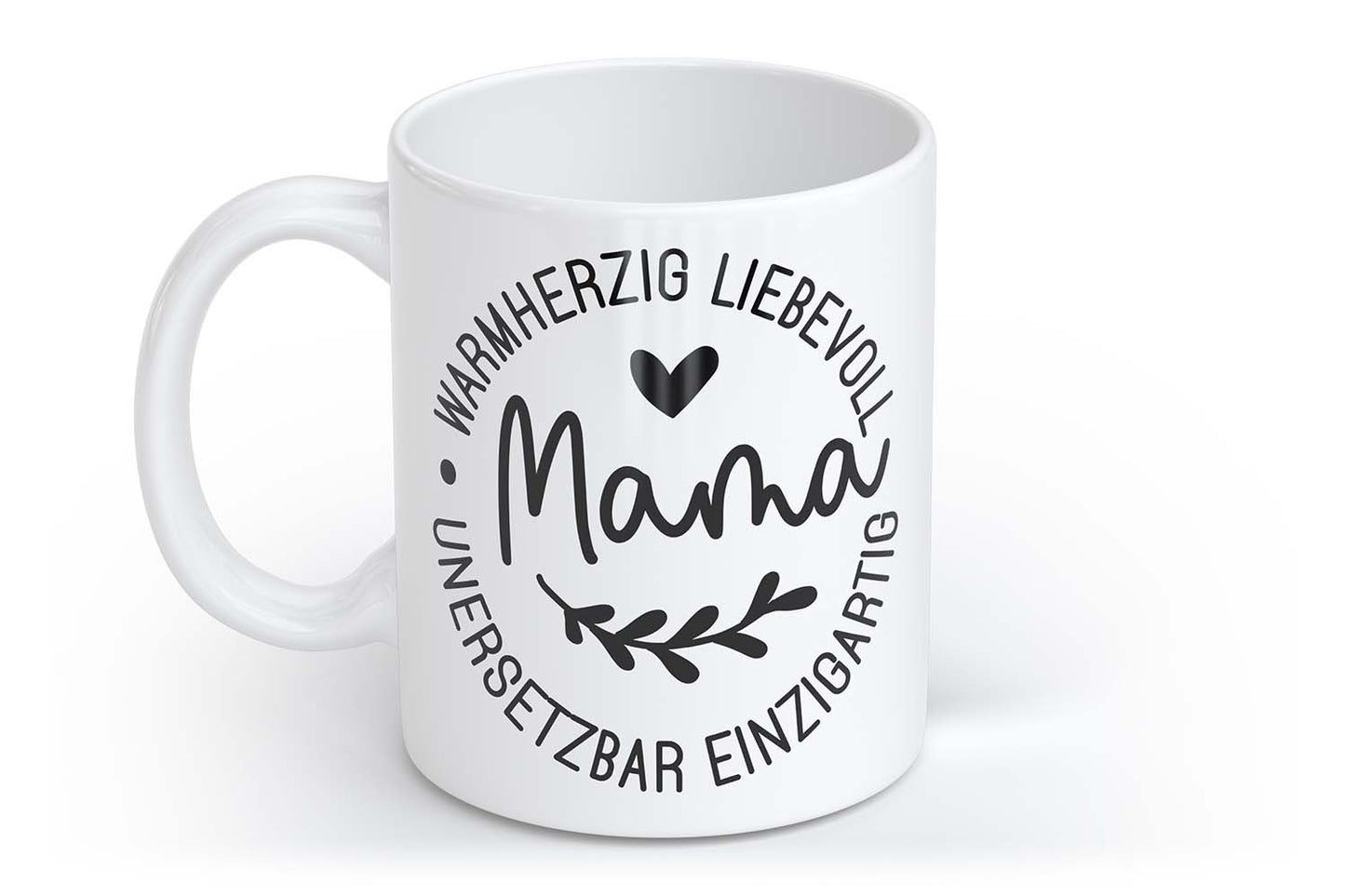 Tasse für Muttertag | Tasse mit Rund- & Herzhenkel | Your Attitude Club