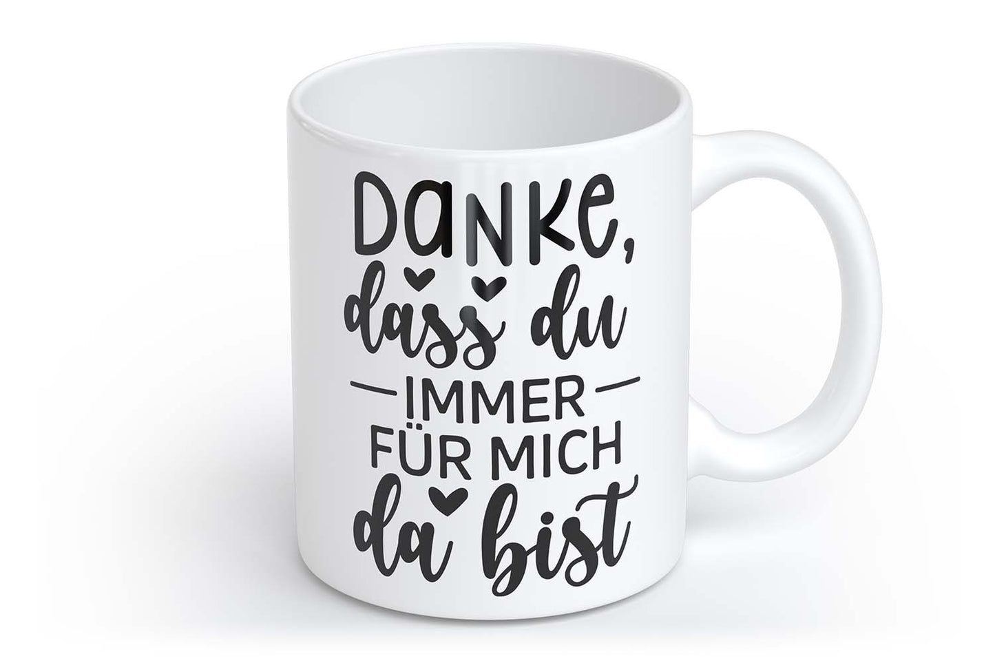 Danke, dass du immer für mich da bist | Tasse + Beutel + Kerze