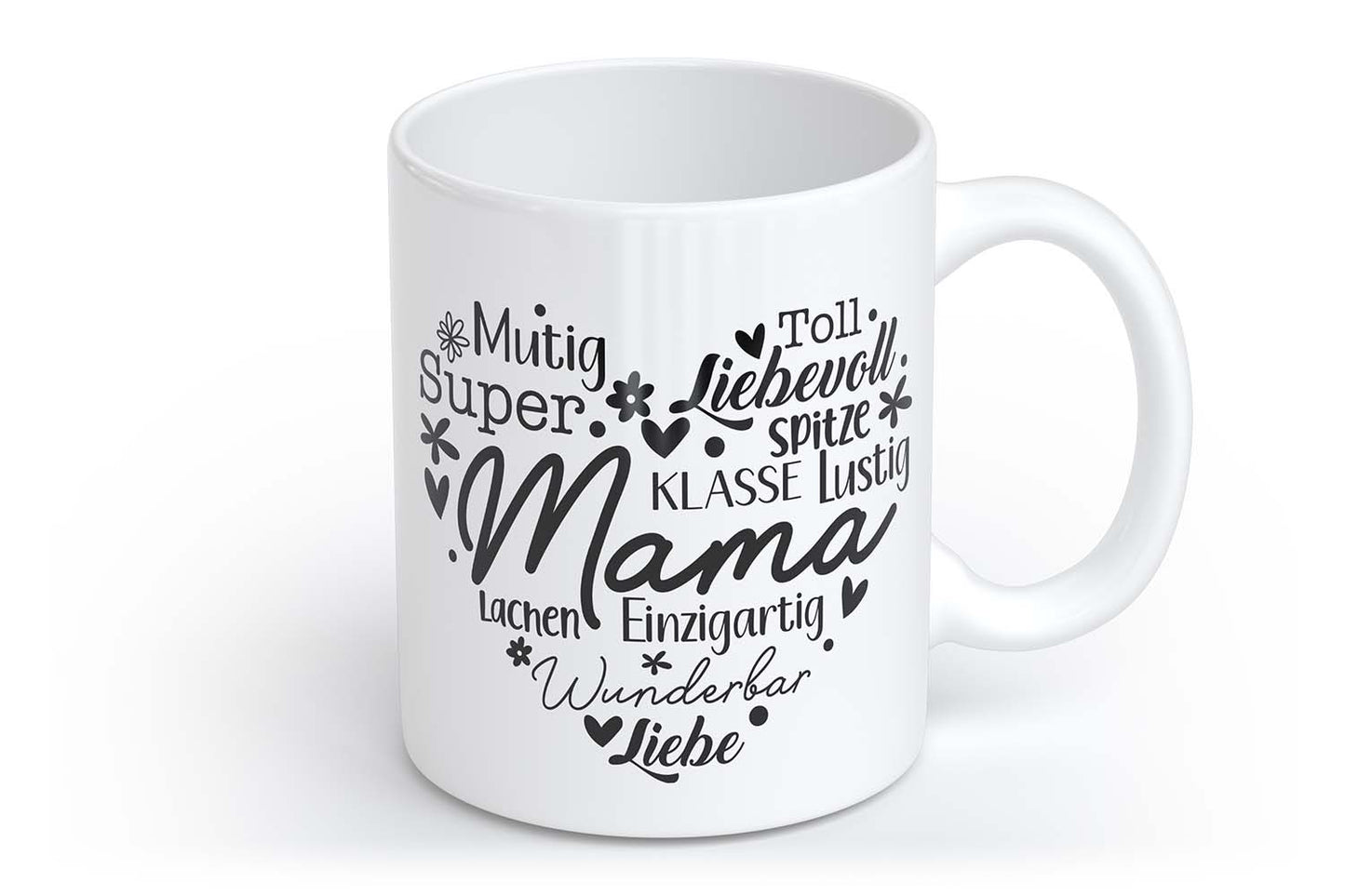 Adjektive Mama | Tasse + Beutel + Kerze