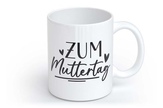 Zum Muttertag | Tasse mit Rund- & Herzhenkel | Your Attitude Club