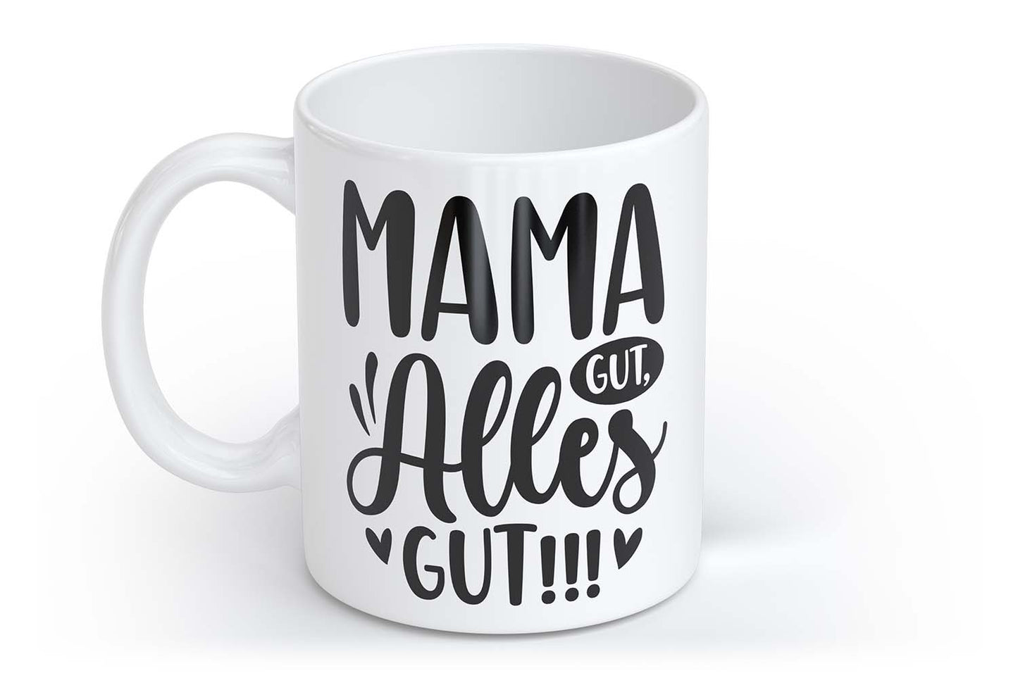 Mama gut, alles gut!!! | Tasse + Beutel + Kerze