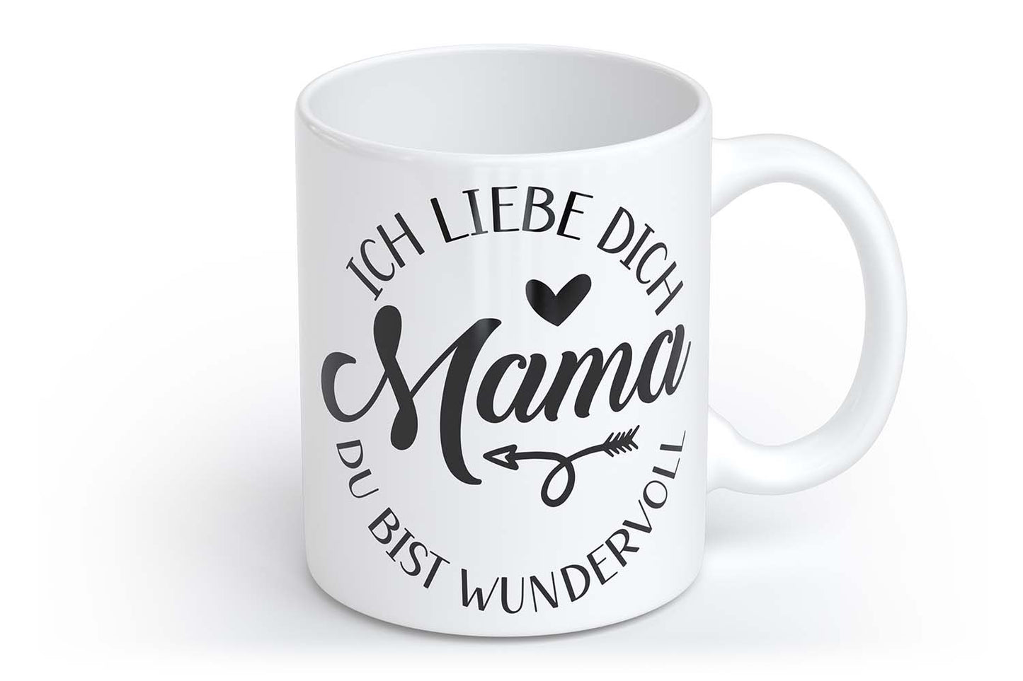 Ich liebe dich Mama du bist wundervoll | Tasse + Beutel + Kerze