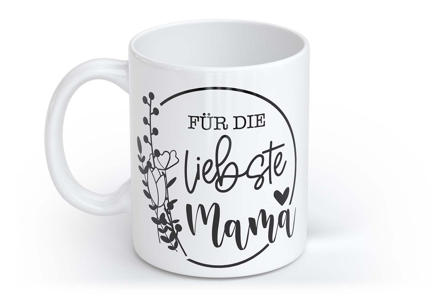 Für die liebste Mama | Tasse + Beutel + Kerze