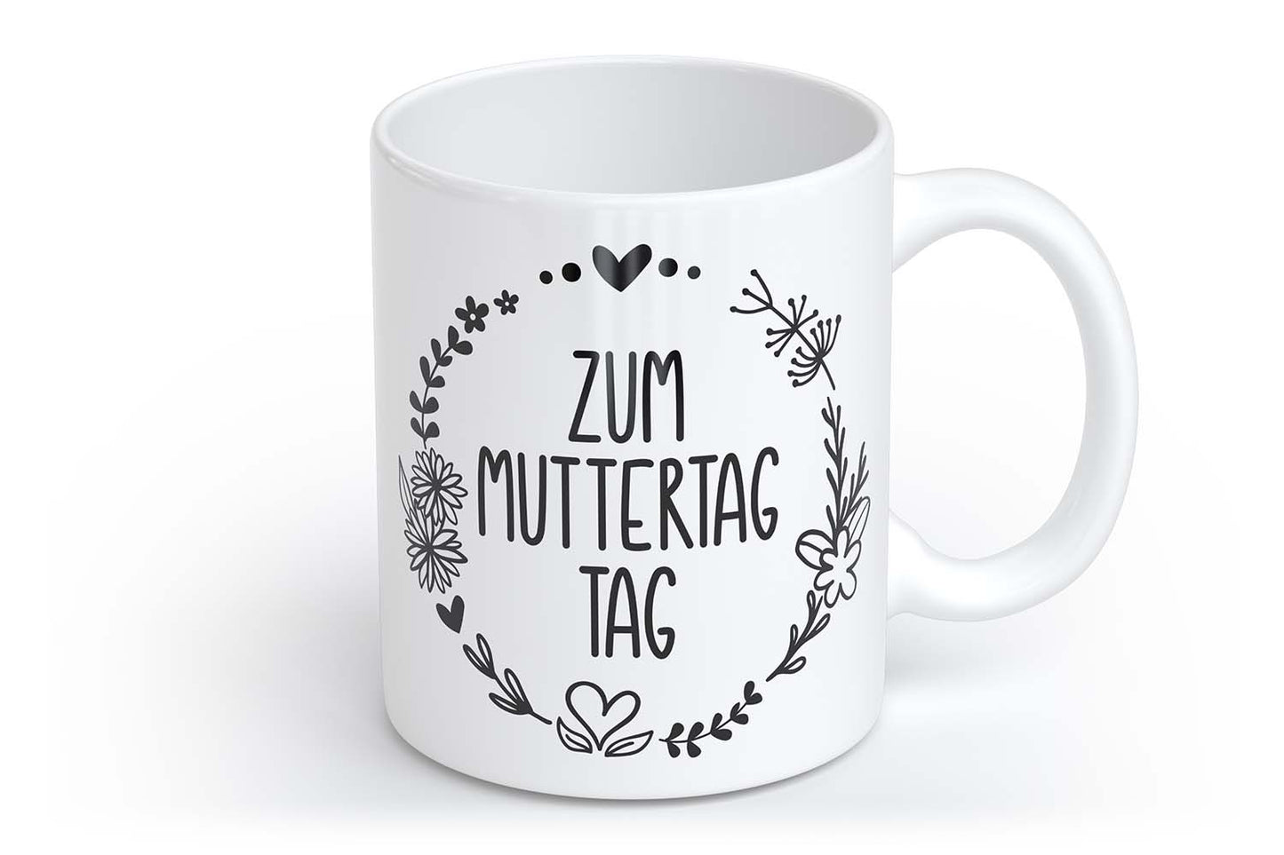 Zum Muttertag | Tasse + Beutel + Kerze