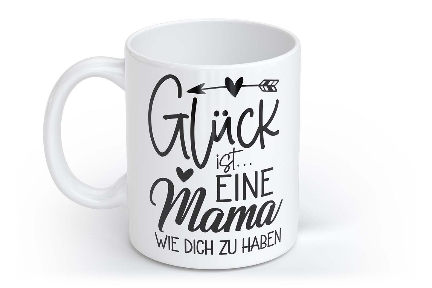 Glück ist eine Mama wie dich zu haben | Tasse + Beutel + Kerze