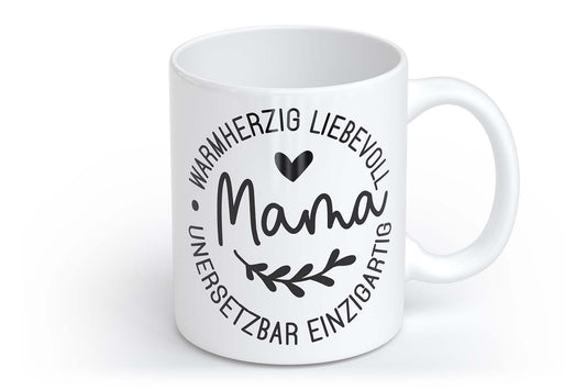 Tasse für Muttertag | Tasse mit Rund- & Herzhenkel | Your Attitude Club