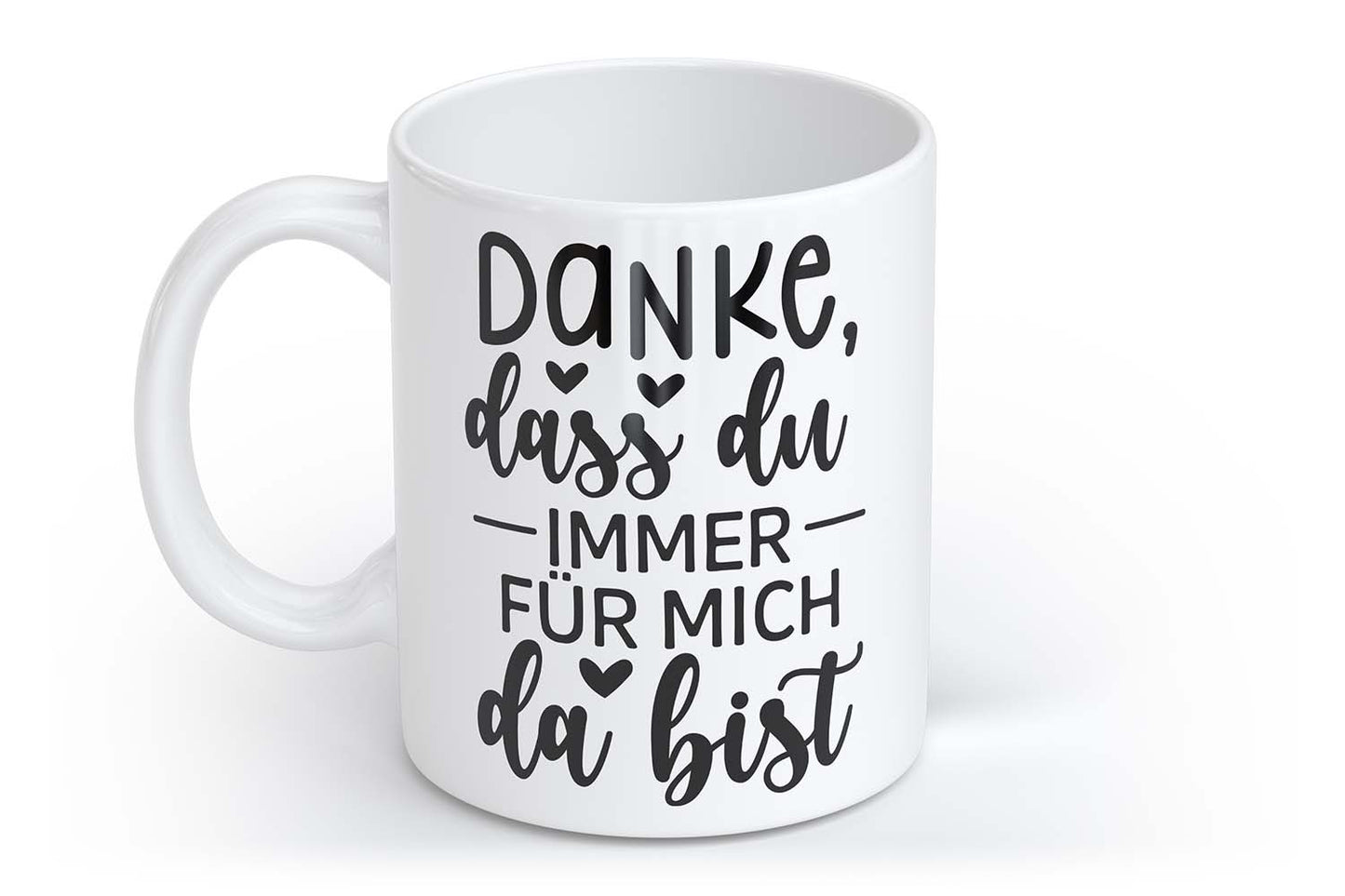 Danke, dass du immer für mich da bist | Tasse + Beutel + Kerze