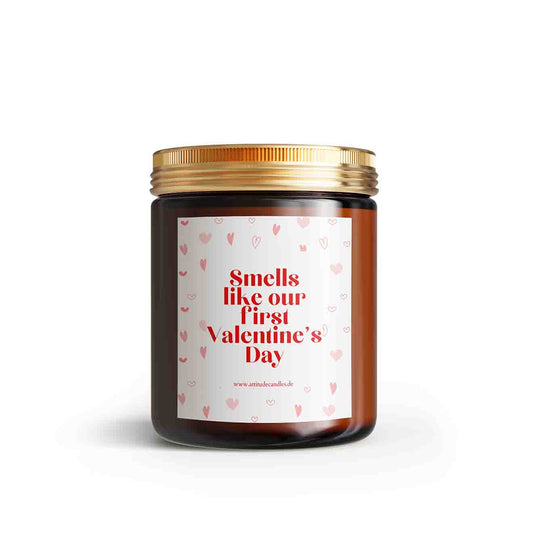 Smells like our first Valentine’s Day