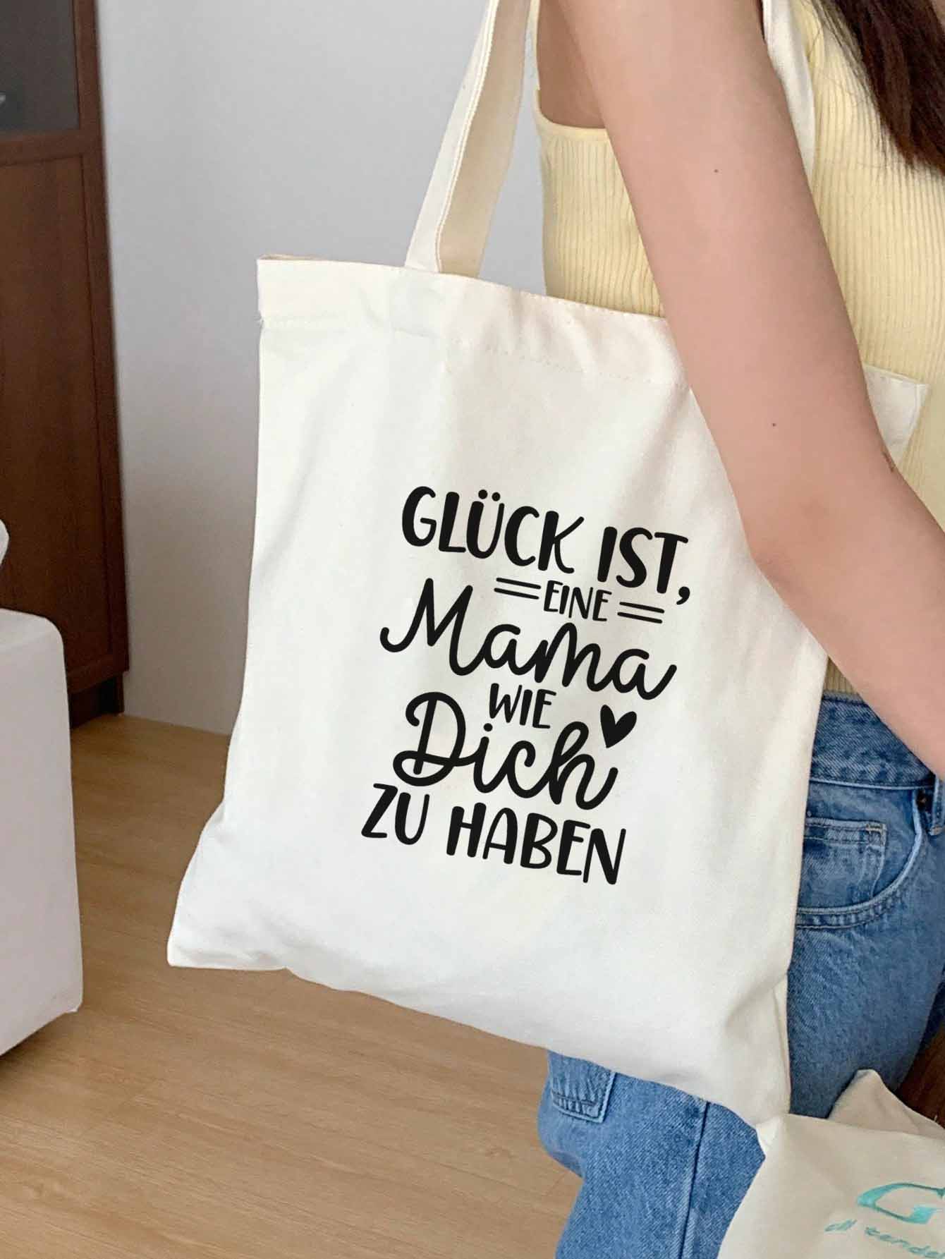 Glück ist, eine Mama wie dich zu haben | Tasse + Beutel + Kerze