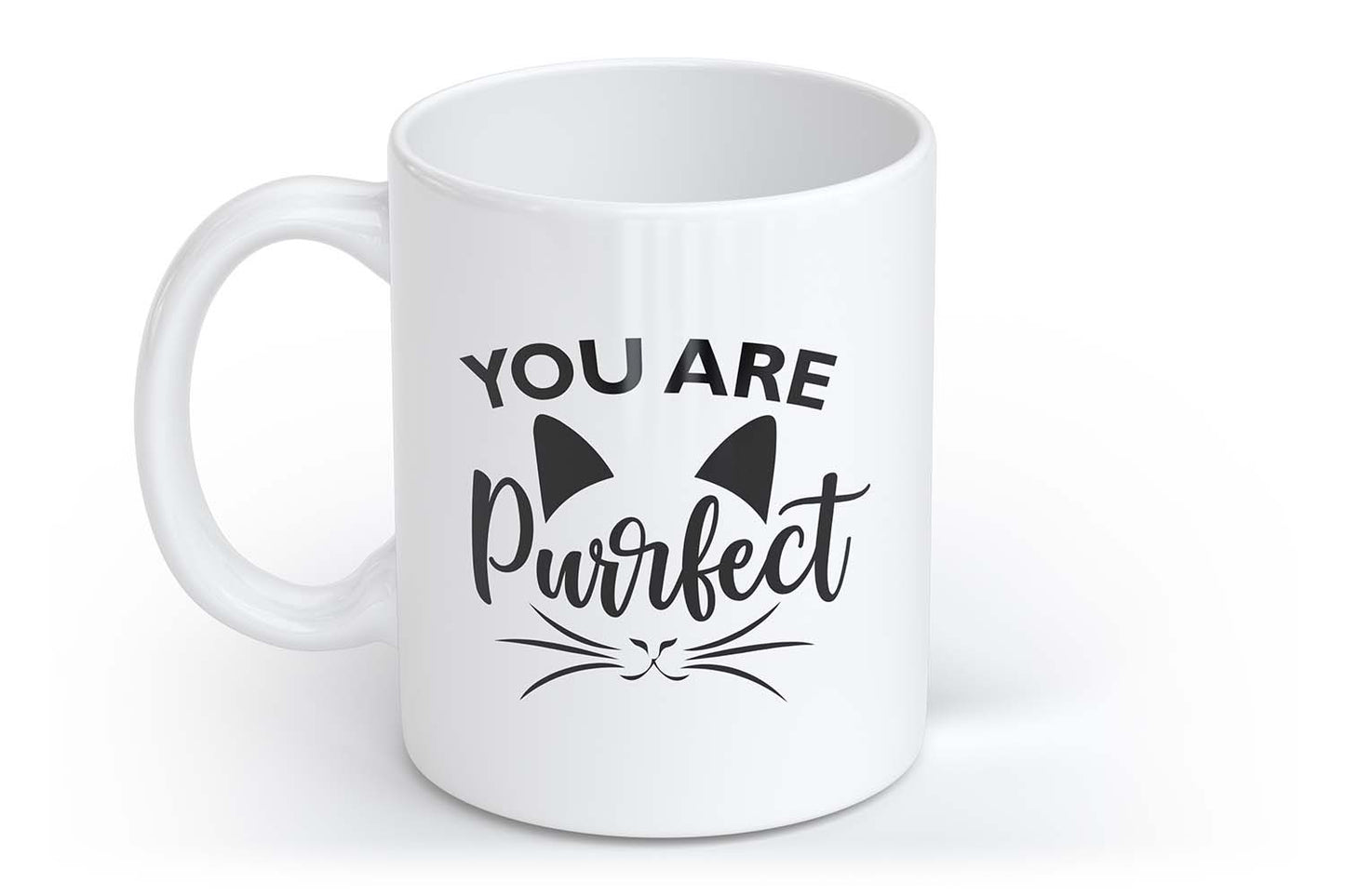 You Are Purrfect | Tasse mit Rund- & Herzhenkel | Your Attitude Club