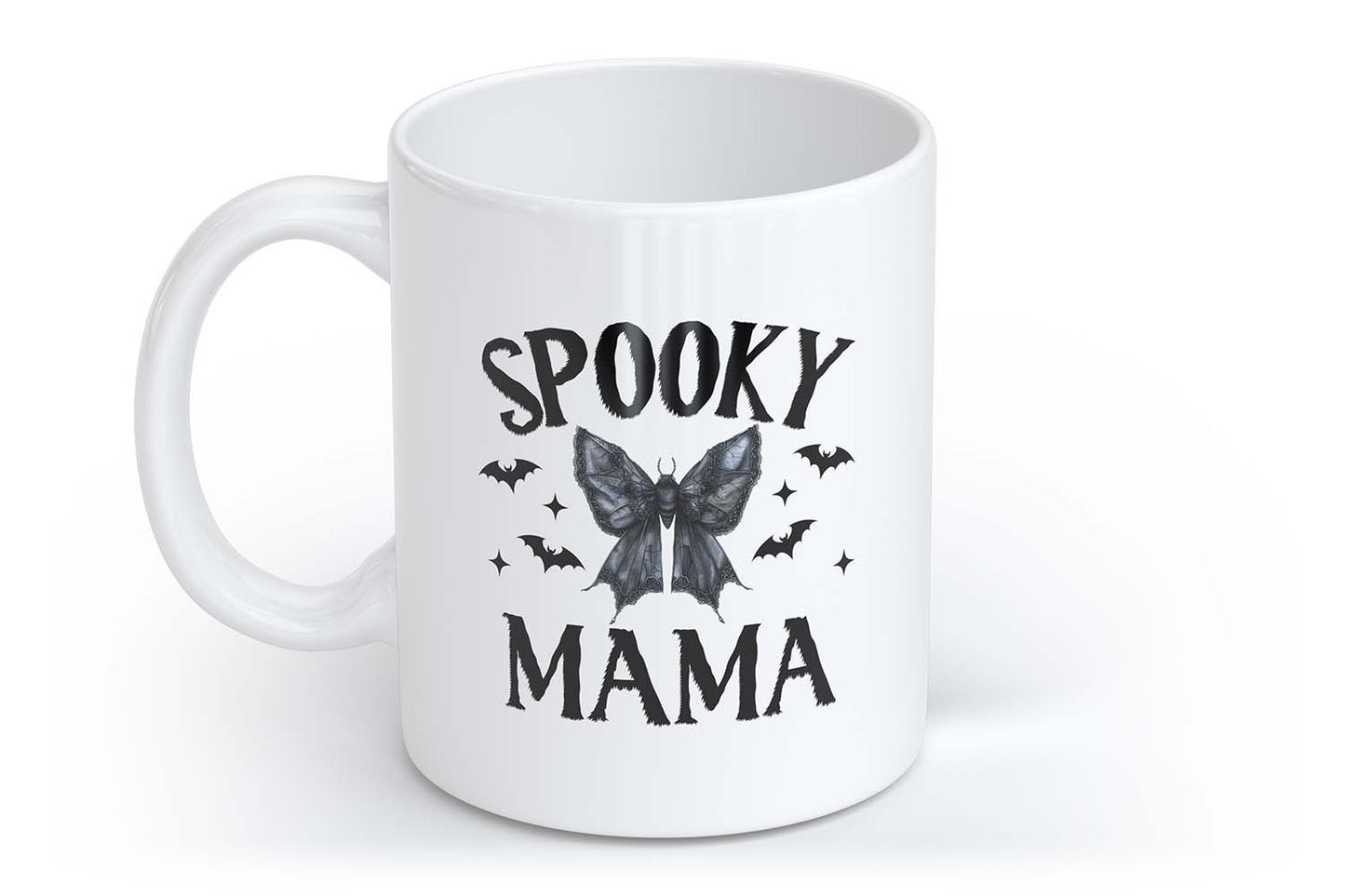 Halloween Spooky Mama Tasse Mug Cup | Tasse mit Rund- & Herzhenkel | Your Attitude Club