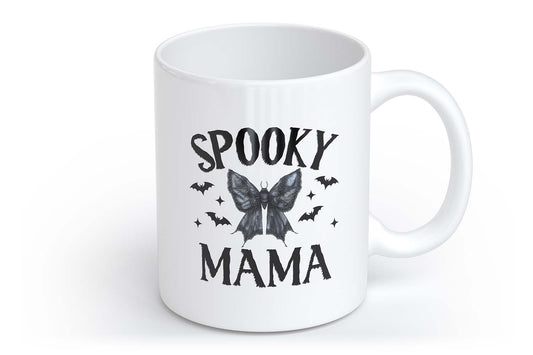 Halloween Spooky Mama Tasse Mug Cup | Tasse mit Rund- & Herzhenkel | Your Attitude Club