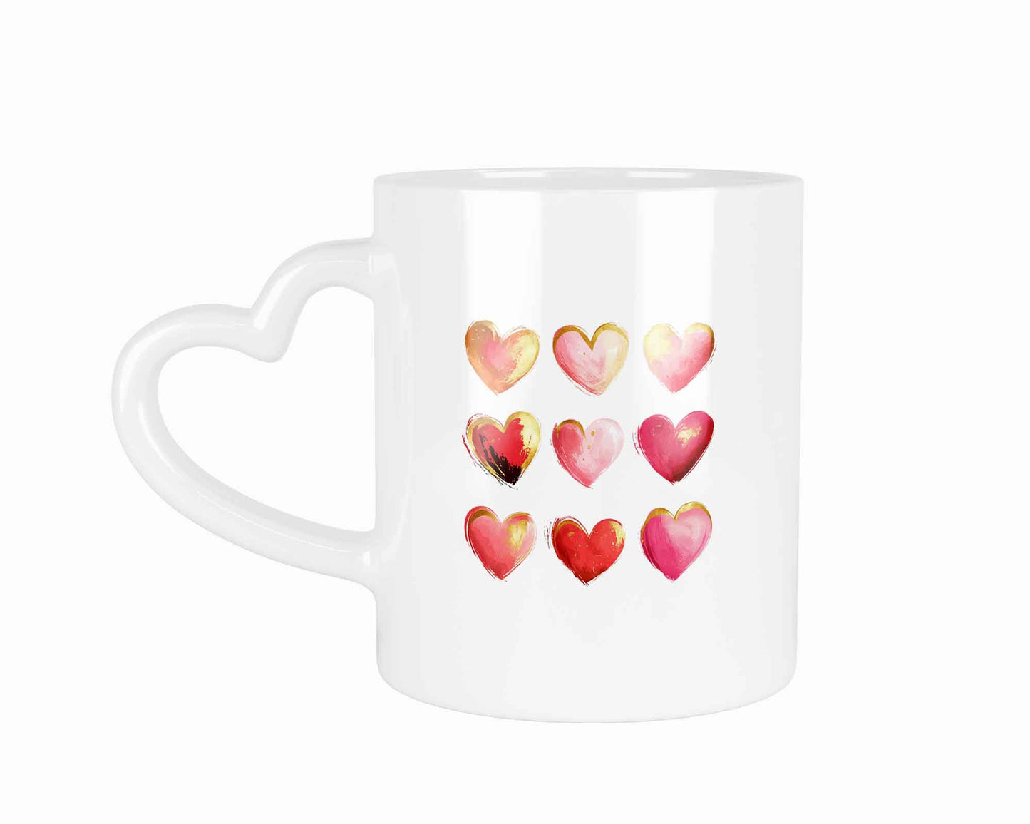 Herztasse Valentinstag | Tasse mit Rund- & Herzhenkel | Your Attitude Club