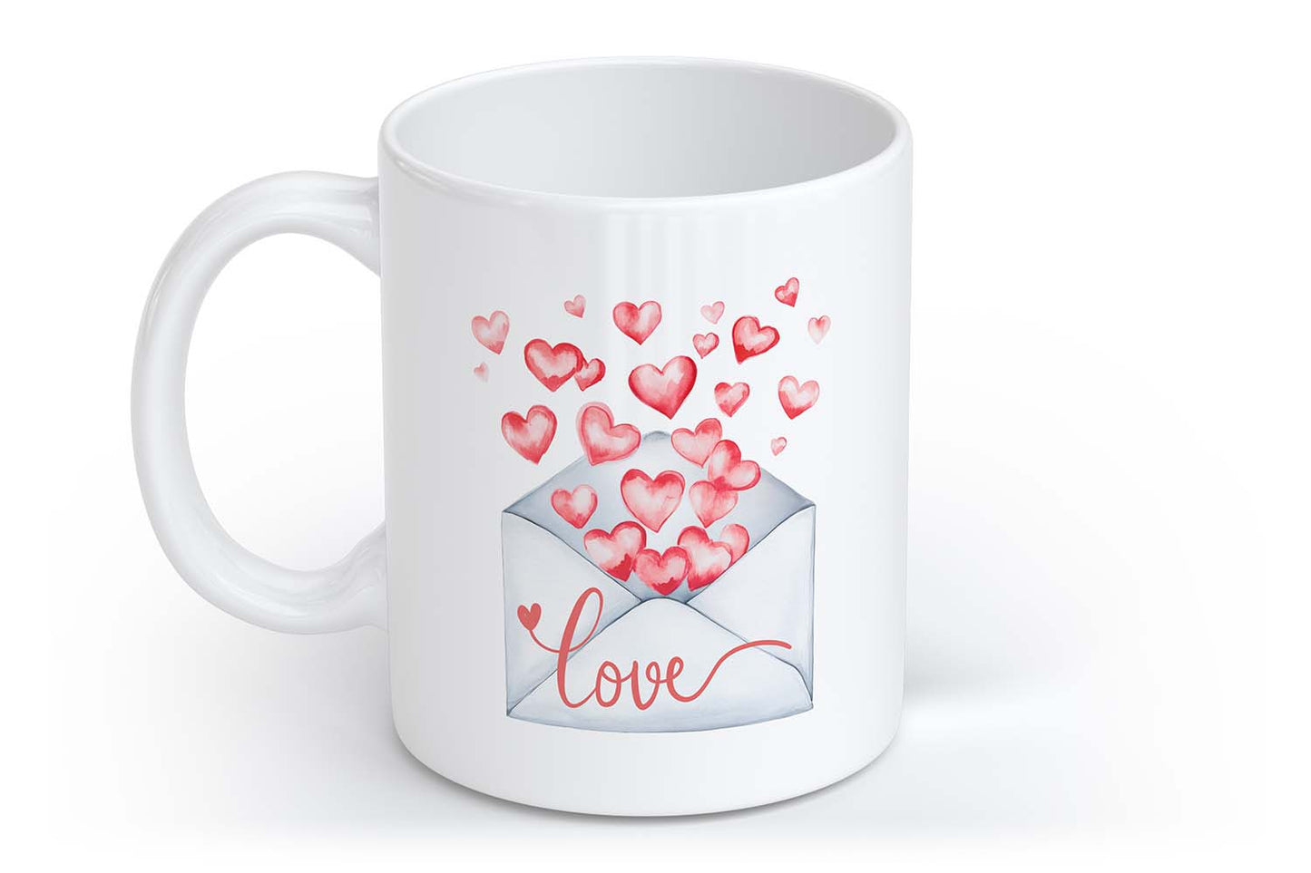 Loveletter Tasse Liebesbrief | Tasse mit Rund- & Herzhenkel | Your Attitude Club