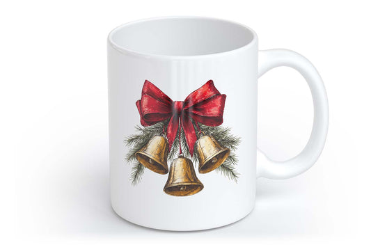 Weihnachtsglocken Gingle Bells | Tasse mit Rund- & Herzhenkel | Your Attitude Club