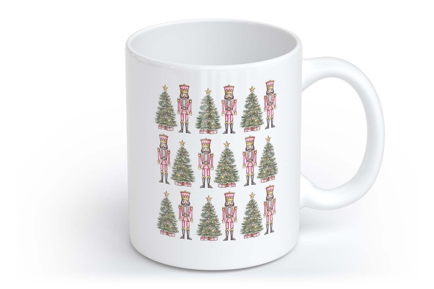 Nussknacker Weihnachtsbaum | Tasse mit Rund- & Herzhenkel | Your Attitude Club