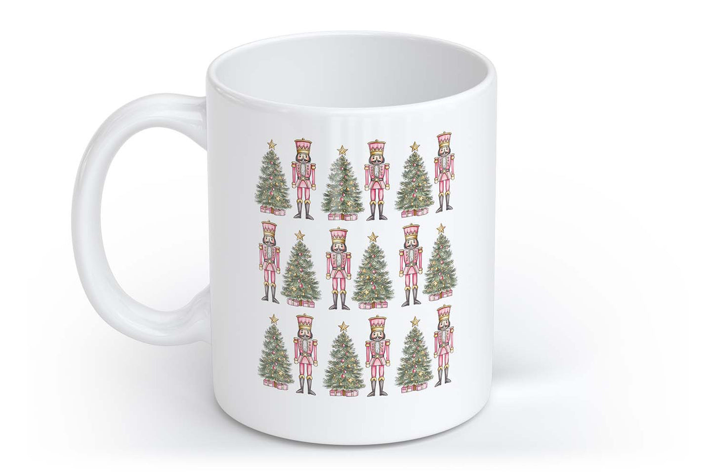 Nussknacker Weihnachtsbaum | Tasse mit Rund- & Herzhenkel | Your Attitude Club