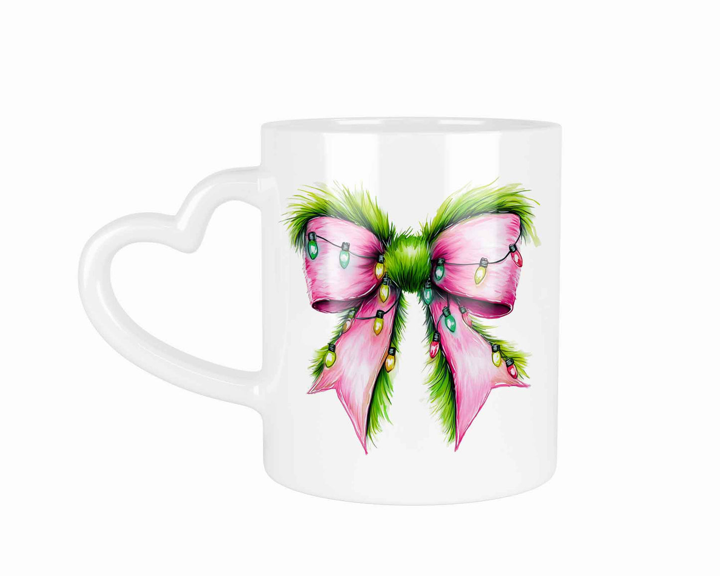 Pinke Grinch Tasse | Tasse mit Rund- & Herzhenkel | Your Attitude Club