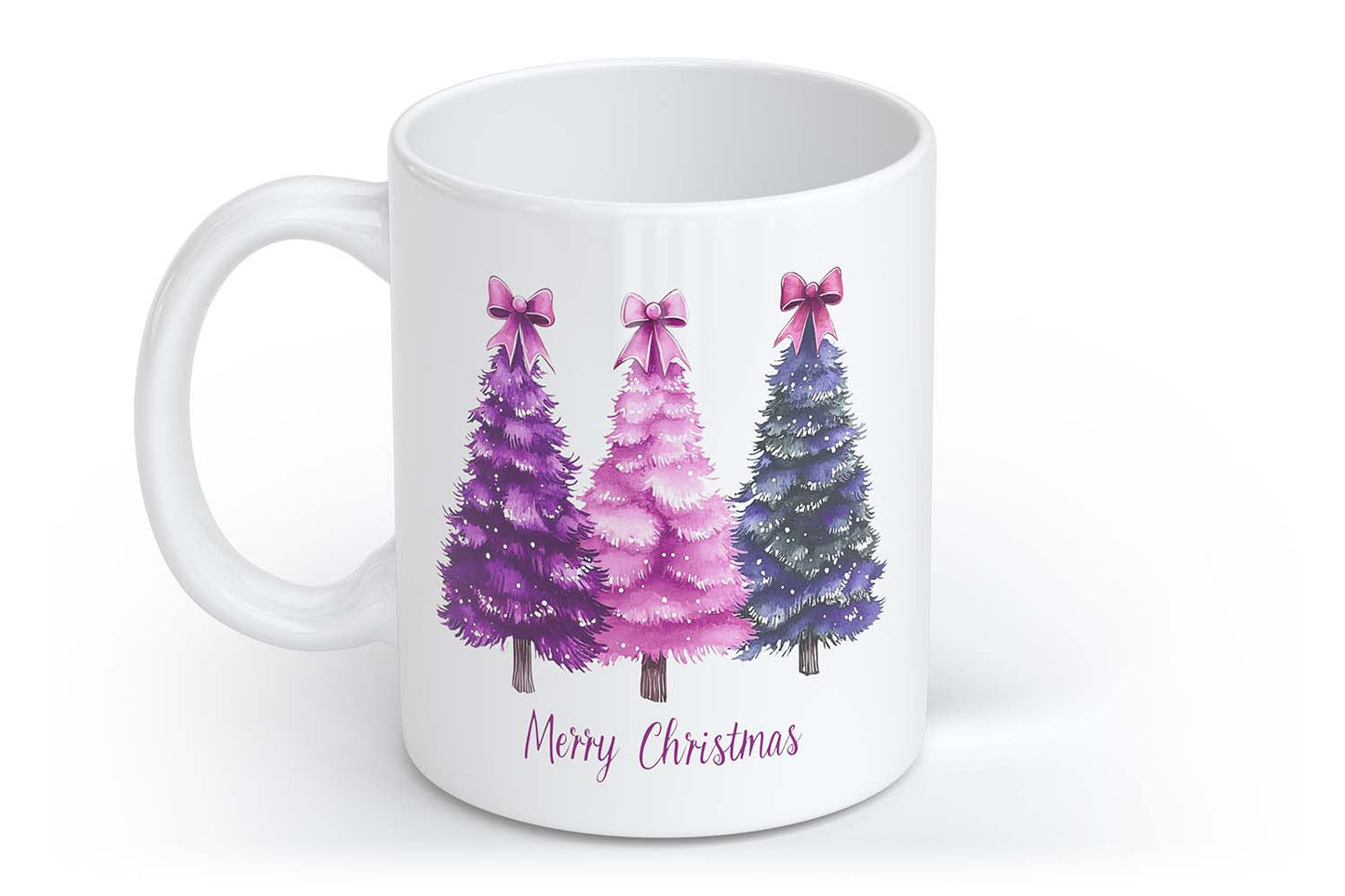 Pink Christmas Tree | Tasse mit Rund- & Herzhenkel | Your Attitude Club